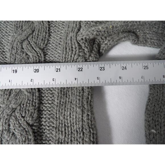 Vintage Concrete Made 4 Streets Sweater Mens Large Cable Knit Pullover Grandpa - Picture 7 of 9